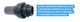 Муфта разборная переходная ERA 50x1 1/2" клей-РН ПВХ - изображение 5
