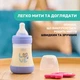 Бутылочка для кормления Chicco Perfect 5 Love с силиконовой соской 0+ мес. 150 мл Голубая (20211.21.40) - изображение 2