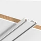 Магнітний шинопровід ультратонкий ULTRA SLIM накладний для низьковольтних трекових систем білий 1м (34084_1) - изображение 1