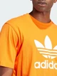 Футболка хлопковая длинная мужская Adidas Trefoil T-Shirt IR8000 L Оранжевая (4066759630697) - изображение 4