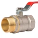 Кран кульовий Fado Modern 1 1/2" РЗ-РВ PN30 ручка (KNR25) - зображення 1