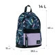 Молодіжний рюкзак підлітковий в школу синій для дівчат Kite Education teens K24-910M-1 - зображення 2