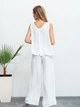 Костюм женский ISSA PLUS 13451A XXL Белый (issa2007682581801) - изображение 2