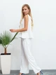 Костюм женский ISSA PLUS 13451A XXL Белый (issa2007682581801) - изображение 4