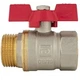 Кран кульовий Fado Modern 1/2" РЗ-РВ PN30 (KN21) - зображення 2