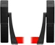 Ручка TESA для евакуаційного виходу врізна GLOBAL1E NR 1200 мм 9x9 мм N: black (RAL 9005)/ R: red (RAL 3000) (TES-GL1E209NR)_ДУБЛЬ - зображення 2