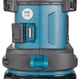 Радиоприемник с фонарем аккумуляторный Makita MR010GZ (XGT, Bluetooth, USB, FM, 3 Вт, 310 Лм, без аккумуляторов и зарядного устройства) - изображение 8
