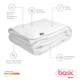 Одеяло Sonex Демисезонное Евро 200x220 см Антиаллергенное волокно Basic Priceless (SO102462) (2000015806411) - изображение 2