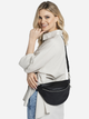 Torebka crossbody damska skórzana Kalite Look Karla 524 Czarna (5903999317119) - obraz 4