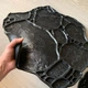 Штамп для печатного бетона Садовый Камень Галька BobrovArt Чёрный 600х550х17 мм Гибкий Резиновый Трафарет с Текстурой Камня (0101) - изображение 3