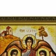 Икона "Святая Троица" янтарная Л. Кинцурашвили 15x20 - изображение 3