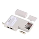 Інструмент вимірювальний Lucom Інструмент (тестер) RJ11+RJ12+RJ45+BNC+USB(A-B) сірий(62.09.8013) - изображение 5