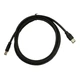 Кабель відео-сигнальний Lucom FireWire 6p M/M 2.0m AWG24+28 400Mbps чорний(84.00.7016) - зображення 2