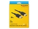 Кабель монітора-сигнальний Delock DisplayPort M/M 1.0m v1.4 8K@60Hz 19pin D=4.5mm Sert. чорний(70.08.5658) - зображення 4