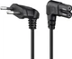 Кабель живлення пристроїв Goobay IEC(EuroPlug)-(C7)Euro8 M/M 2.0m 90°вниз/90°вбік 2x0.75mm чорний(75.07.3019) - изображение 2