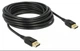Кабель монітора-сигнальний Delock DisplayPort M/M 5.0m v1.4 8K@60Hz 19pin D=4.5mm Sert. чорний(70.08.5663) - зображення 1