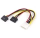 Кабель живлення внутрішній Lucom MoleX-SATA 15px2 M/F 0.18m прямий різнобарвний(62.09.8148) - изображение 1