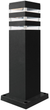 Вуличний світильник Goldlux 316172 Teksas E27 1x12W IP44 графітовий - изображение 1
