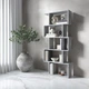 Полиця для книг VAYS M-12, стелаж на 5 полиць, ЛДСП, 70×24×163 см - для дому, вітальні, офісу - зображення 4