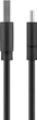 Кабель пристроїв Goobay USB Type-C-2.0A M/M 0.5m (USB2.0) 15W AWG28 SuperFast чорний(75.05.9118) - изображение 2