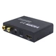 Перехідник аудіо Lucom HDMI-Toslink F/F +RCA/3.5mm 4K@60Hz Extractor чорний(62.09.8065) - зображення 2