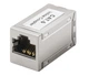 Перехідник мережевий Lucom RJ45 UTP6 F/F адаптер Coupler Metal Gold PoE+ металік(62.09.8183) - зображення 2