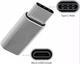 Перехідник обладнання Lucom USB Type-C-2.0microB M/F (USB2.0) адаптер різнобарвний(62.09.8408) - изображение 2