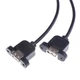Планка корпусна Lucom USB3.0 A-Pinheader x2 0.50m 19pin чорний(62.09.8239) - изображение 2