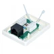 Розетка мережева Lucom RJ45 UTP5e (розетка) зовнішня ABS IDC білий(62.09.8393) - изображение 2