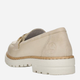 Loafersy damskie skórzane RIEKER RIE54862-80_CO 37 Beżowe (4060596366511) - obraz 4