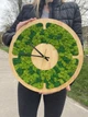 Настенные часы со стабилизированным мхом 30 см MiNature Moss - изображение 1