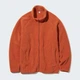 Толстовка на флисе мужская Uniqlo 345325309 S Оранжевая (1159802861) - изображение 1