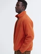 Толстовка на флисе мужская Uniqlo 345325309 S Оранжевая (1159802861) - изображение 2