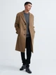 Пальто мужское Uniqlo 628045290 2XL Коричневое (1159802864) - изображение 3