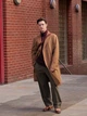 Пальто мужское Uniqlo 628045290 2XL Коричневое (1159802864) - изображение 4