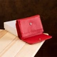 Яркий компактный женский кошелек ST Leather 18892 красный - изображение 8