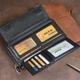 Кошелек кожаный женский ST Leather 19292 черный - изображение 7