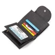 Кошелек женский ST Leather 18411 (ST410) компактный черный - изображение 4