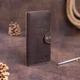 Кошелек мужской из винтажной кожи SHVIGEL 16169 коричневый - изображение 4