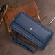 Кошелек универсальный женский ST Leather 19296 темно-синий - изображение 9