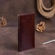Кошелек вертикальный из кожи алькор на кнопках SHVIGEL 16171 коричневый - изображение 6