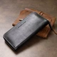 Кожаный женский кошелек GRANDE PELLE 11562 черный - изображение 9