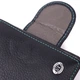 Кожаный стильный кошелек с монетницей снаружи ST Leather 19454 черный - изображение 3