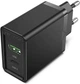Сетевое зарядное устройство Vention USB Type C + QC4.0 (18-20W) Black (FBBB0-EU) - изображение 1