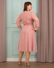 Плаття Alenka Plus 14416-1, 56, пудра - изображение 3