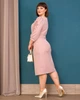 Плаття Alenka Plus 144571-8, 54, пудра - изображение 5