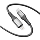 Кабель для зарядки и обмена данными USB YOKI YK-SO15 SOLID Series Type-C to Lightning 30W (3A/10V), 1.2 метра, Белый - изображение 7