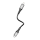Кабель для зарядки и обмена данными USB YOKI YK-SO15 SOLID Series Type-C to Lightning 30W (3A/10V), 0.25 метра, Черный - изображение 4