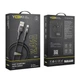 Кабель для зарядки и обмена данными USB Yoki YK-LE17 LED Series USB/Lightning 12W 2.4A/5V 1.2 m Black - изображение 2