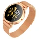 Смарт-часы круглые Smart watch Hoco Y8 с влагозащитой IP68 элегантные женские часы Gold/Золотой - изображение 1